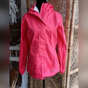 Marmot Vibrant Pink Women's Waterproof Windbreaker Jacket_S